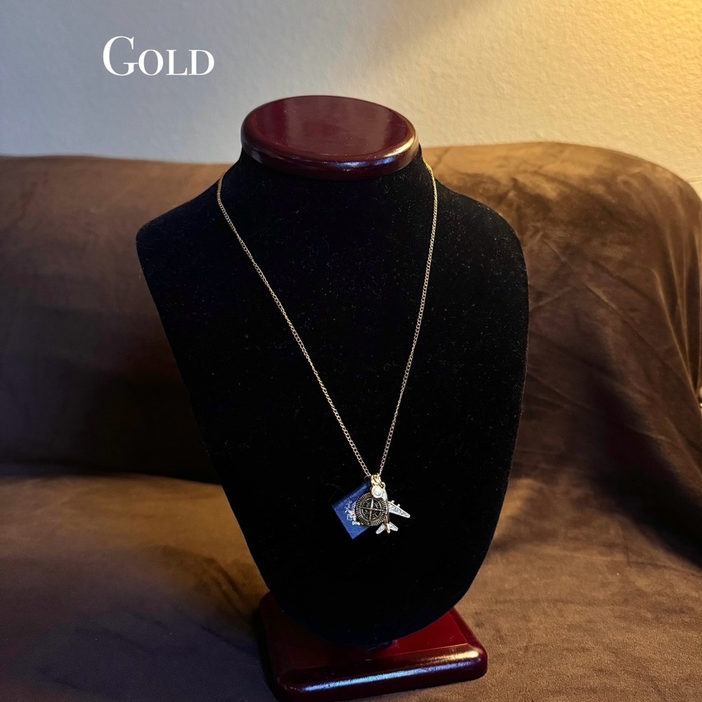 Gold Travel Necklace